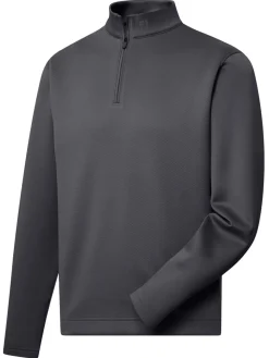 FootJoy Jumpers|Tonal Block Pullover (Athletic Fit) - Charcoal