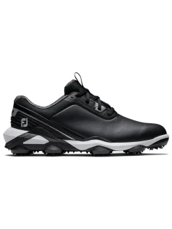 FootJoy Mens Golf Shoes|Tour Alpha Golf Shoes - Black