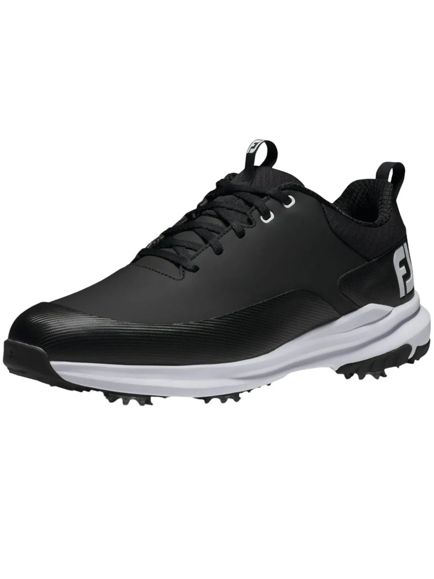 FootJoy Mens Golf Shoes|Tour Rival Golf Shoes - Black