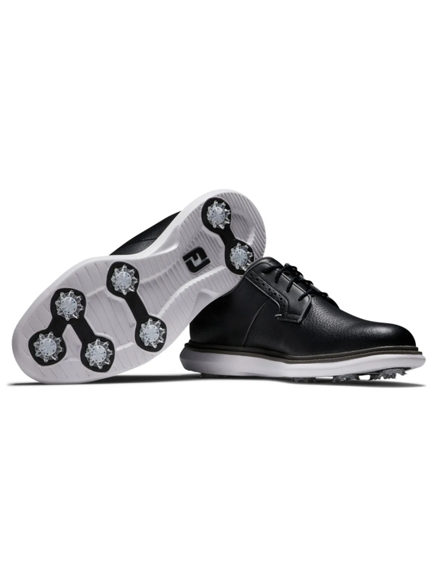 FootJoy Mens Golf Shoes|Traditions Golf Shoes - Black