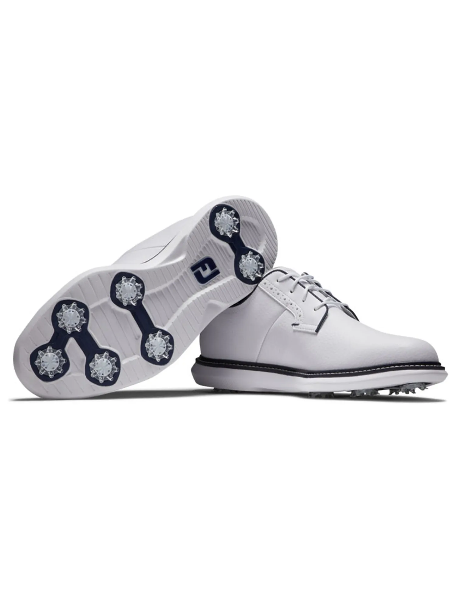 FootJoy Mens Golf Shoes|Traditions Golf Shoes - White