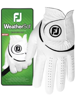 FootJoy Mens Golf Gloves|Weathersof 24 Golf Glove - White