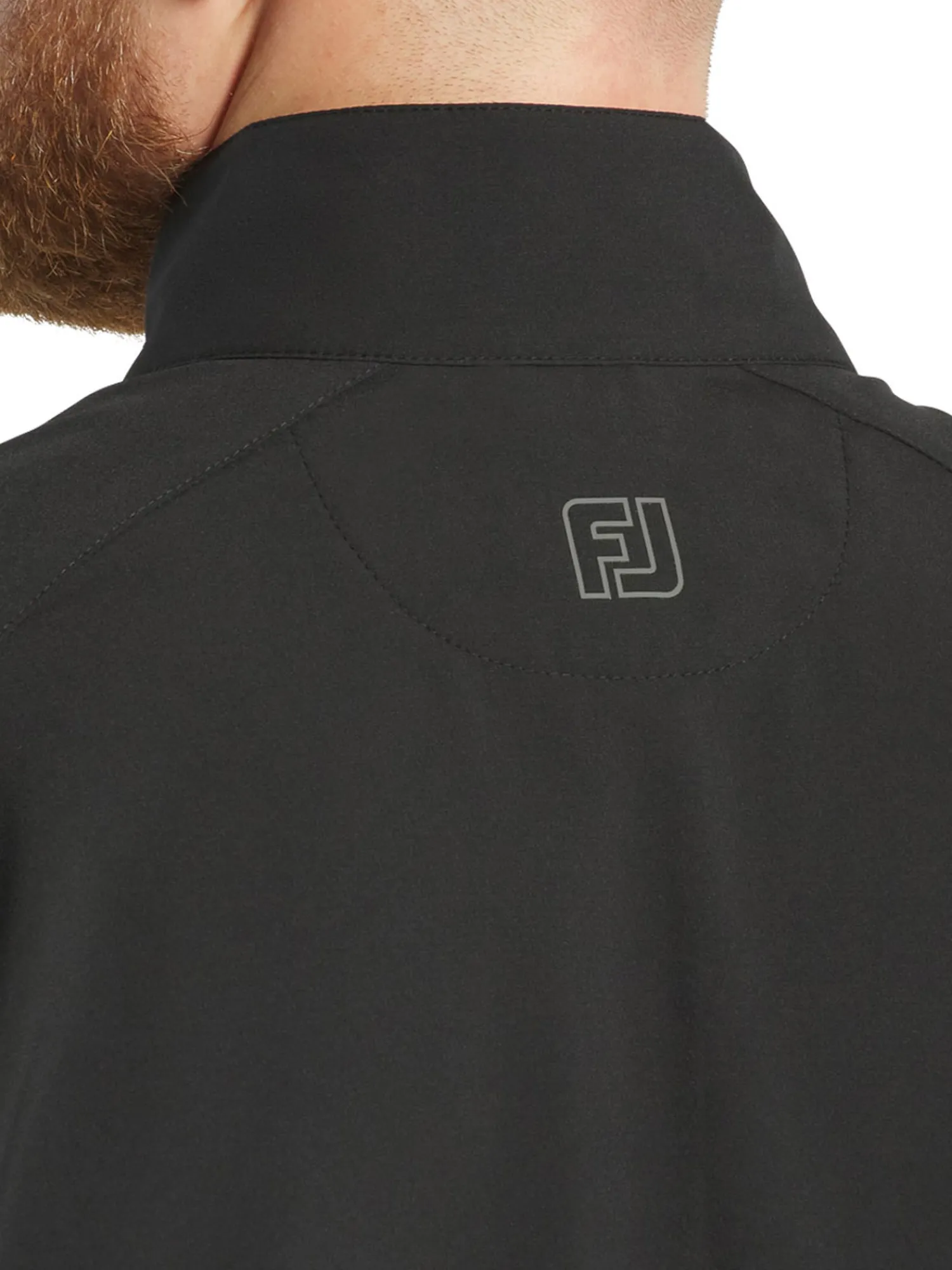 FootJoy Wind & Rain Wear|Zephyr Windshirt - Black