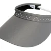 Glove It Visors|Bling Crystal Coil Visor - Grey