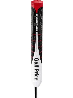 Golf Pride Putter Grips|Reverse Taper Round Putter Grip - Black/White