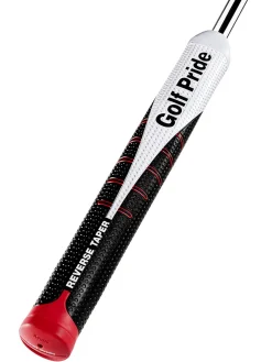 Golf Pride Putter Grips|Reverse Taper Round Putter Grip - Black/White