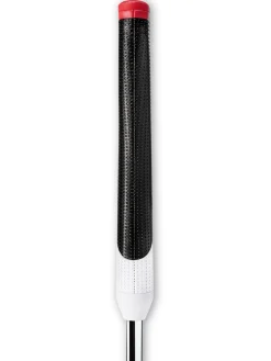 Golf Pride Putter Grips|Reverse Taper Pistol Putter Grip - Back/White Black/White