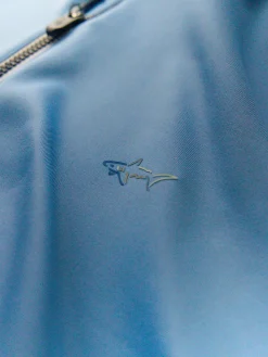 Greg Norman Jumpers|Clearance Clothing|1/4 Zip Pullover - Blue Cloud