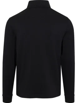 Greg Norman Clearance Clothing|1/4 Zip Pullover - Black