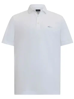 Greg Norman Clearance Clothing|ML75 Geo Embossed Polo - White