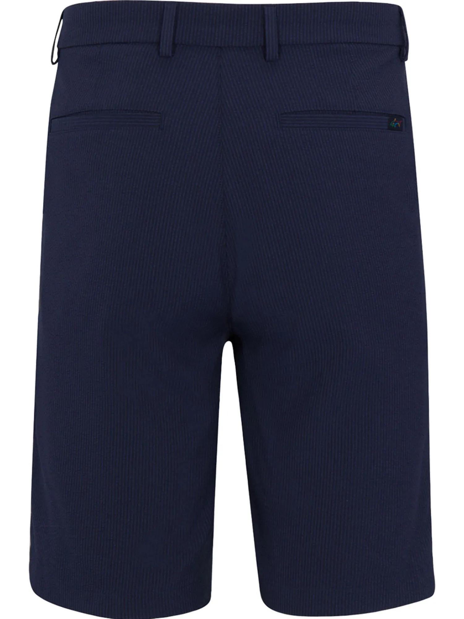 Greg Norman Clearance Clothing|Seersucker Solid 9.5" Short - Navy