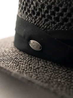 Greg Norman Hats|Signature Straw Hat - Black