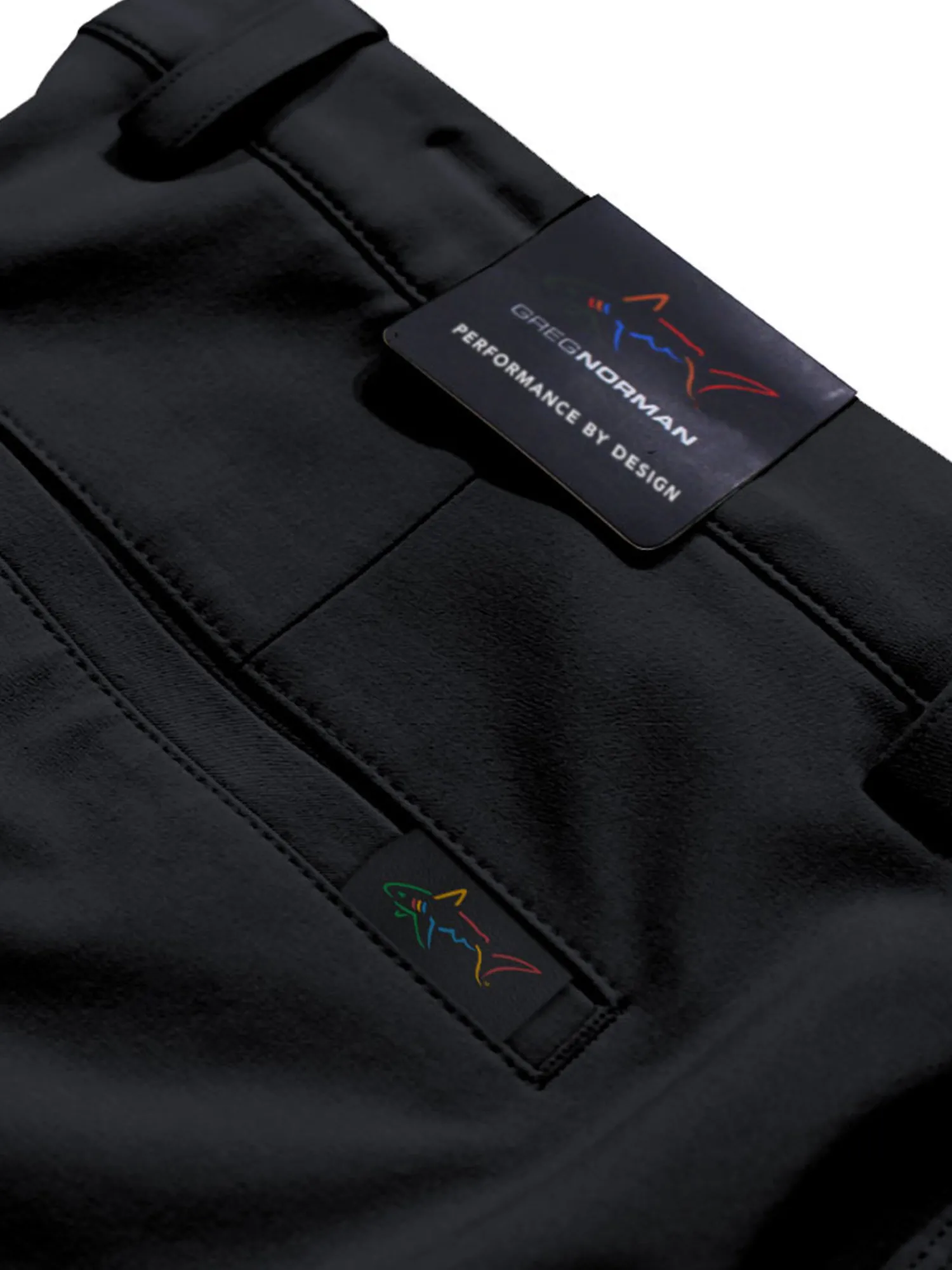 Greg Norman Clearance Clothing|4-Way Stretch Classic 10-Inch Short - Black