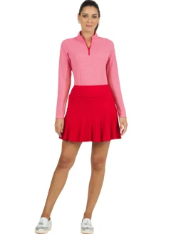 IBKUL Skorts & Dresses|Solid Flounce Skort (16.25
