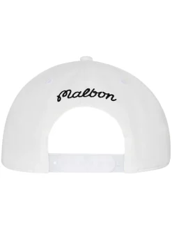 Malbon Caps|Atsuga Poly 5 Panel Snapback Cap
