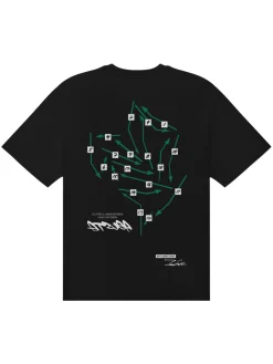 Malbon Shirts|Atsuga T-Shirt - Black