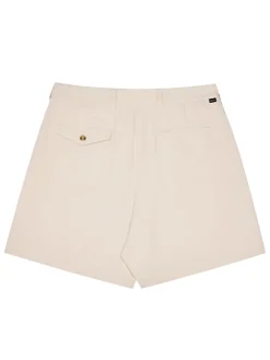 Malbon Shorts|Classic Pleated Short - Sand