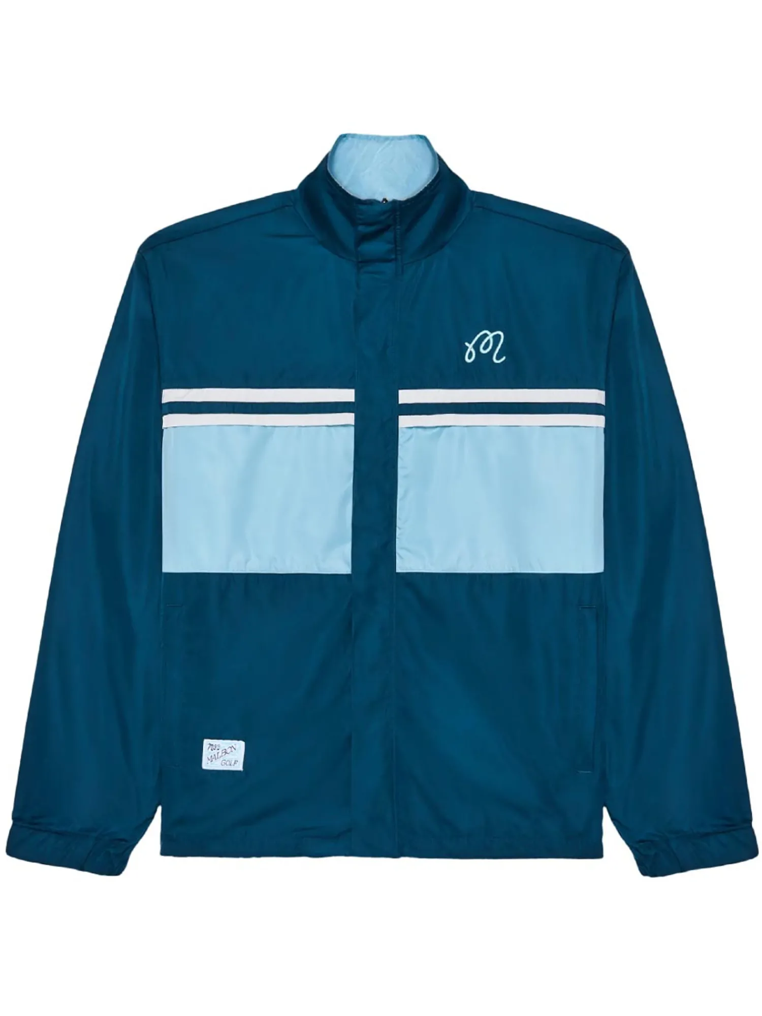 Malbon Jumpers|Wind & Rain Wear|Costanzo Windbreaker - Ocean