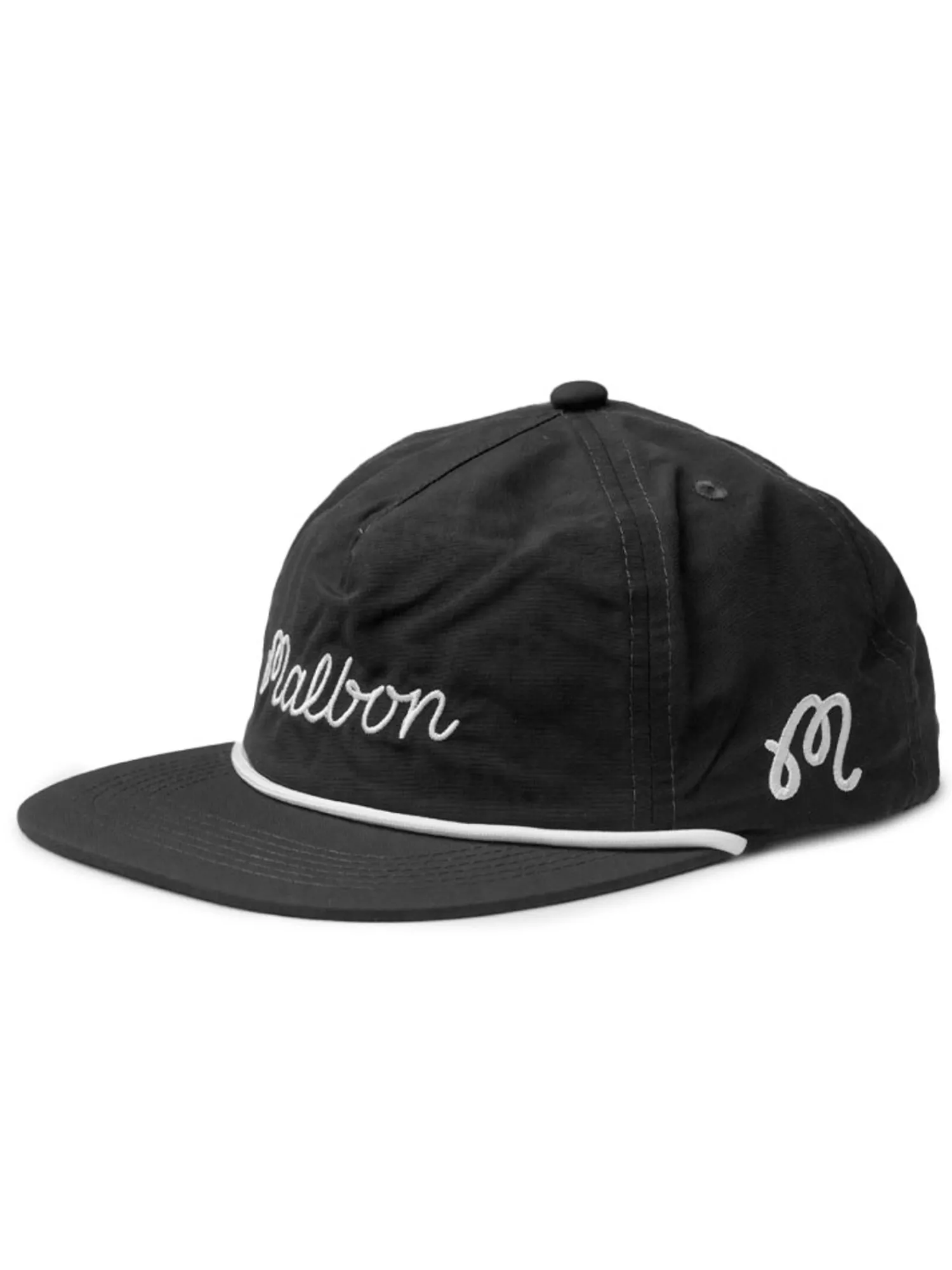 Malbon Caps|Evergreen Script Rope Hat