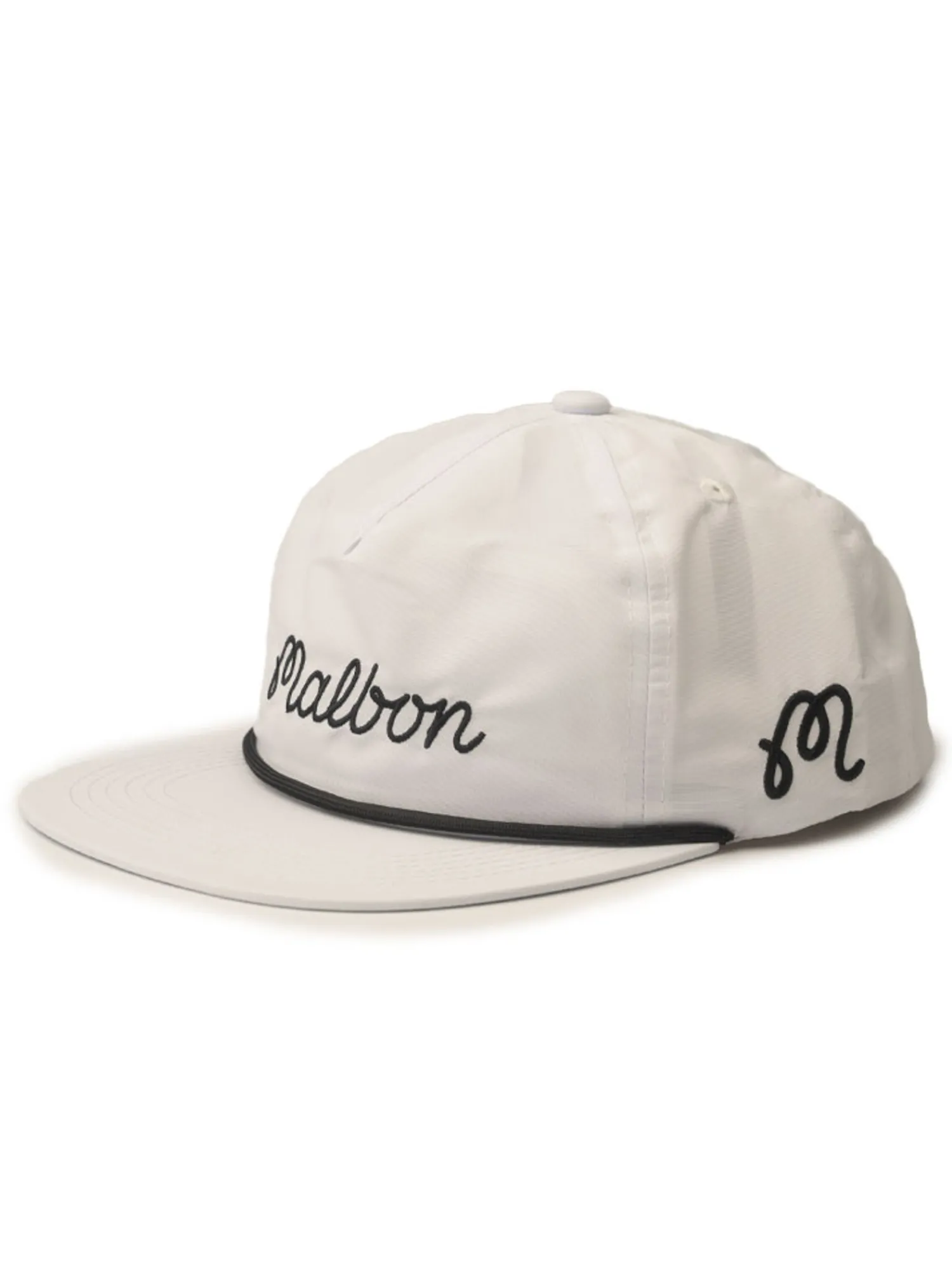 Malbon Caps|Evergreen Script Rope Hat