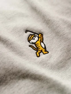 Malbon Jumpers|Evergreen Tiger Buckets Crewneck Sweatshirt - Heather