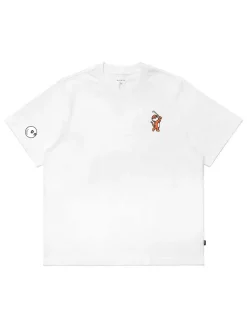 Malbon Shirts|Evergreen Tiger Buckets Tee - White