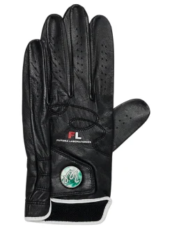 Malbon Mens Golf Gloves|Futura Golf Glove - Black