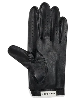 Malbon Mens Golf Gloves|Futura Golf Glove - Black