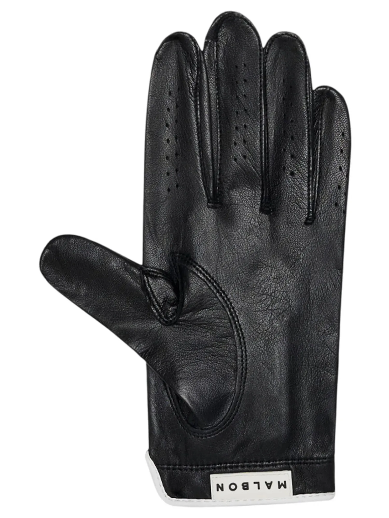 Malbon Mens Golf Gloves|Futura Golf Glove - Black