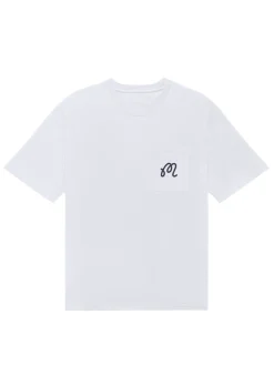Malbon Shirts|Gelato Stand Pocket T-Shirt - White