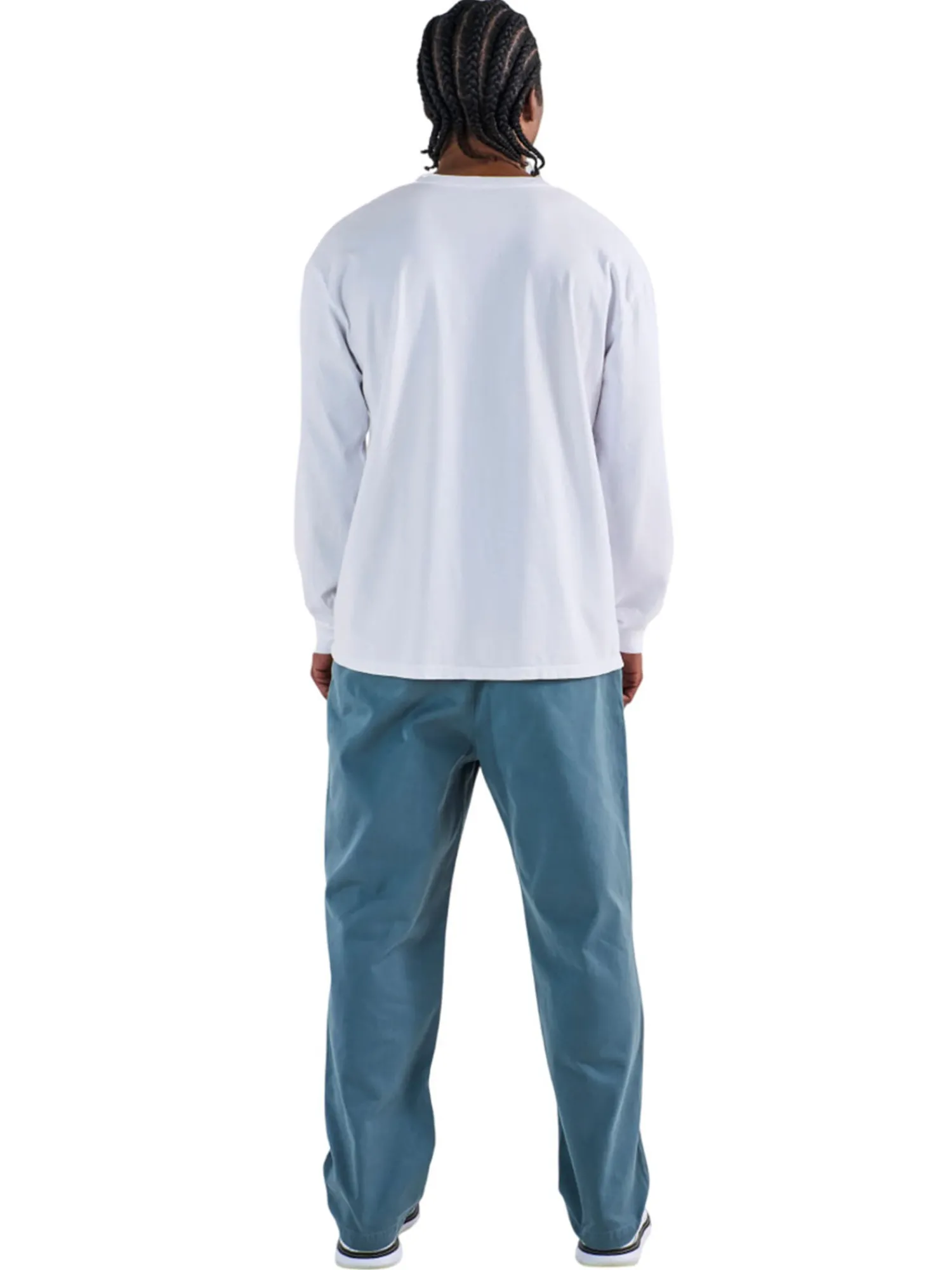 Malbon Shirts|Gorse Long Sleeve Tee - White