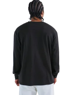 Malbon Shirts|Gorse Long Sleeve Tee - Black