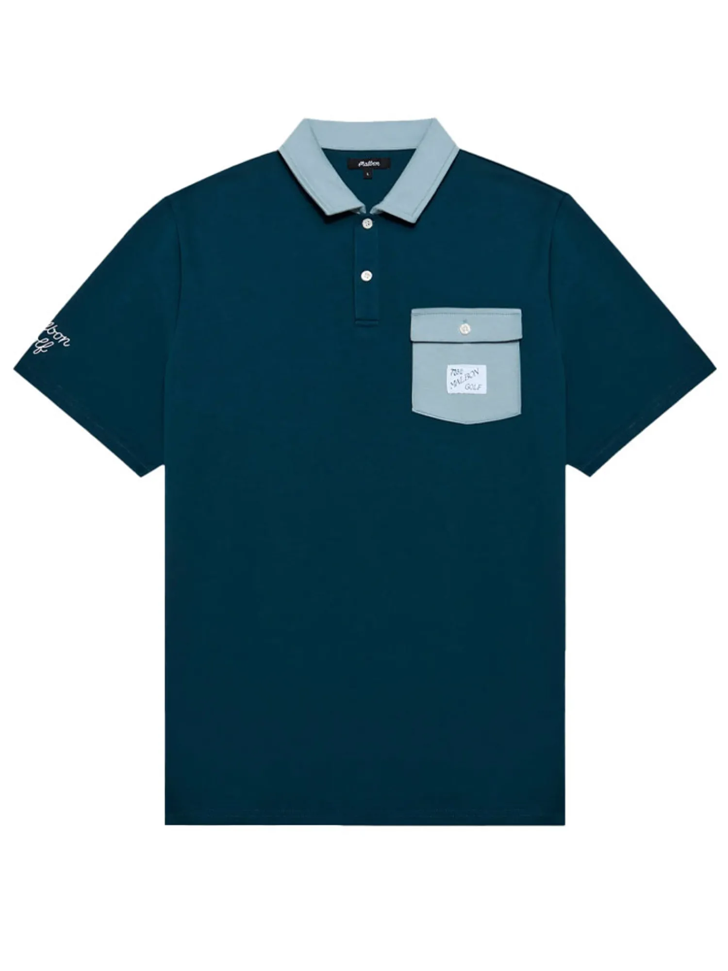 Malbon Shirts|Jovis Solid Polo - Ocean