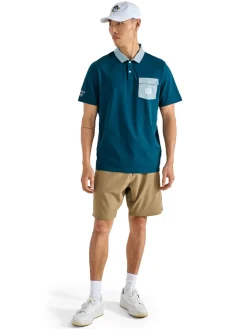 Malbon Shirts|Jovis Solid Polo - Ocean