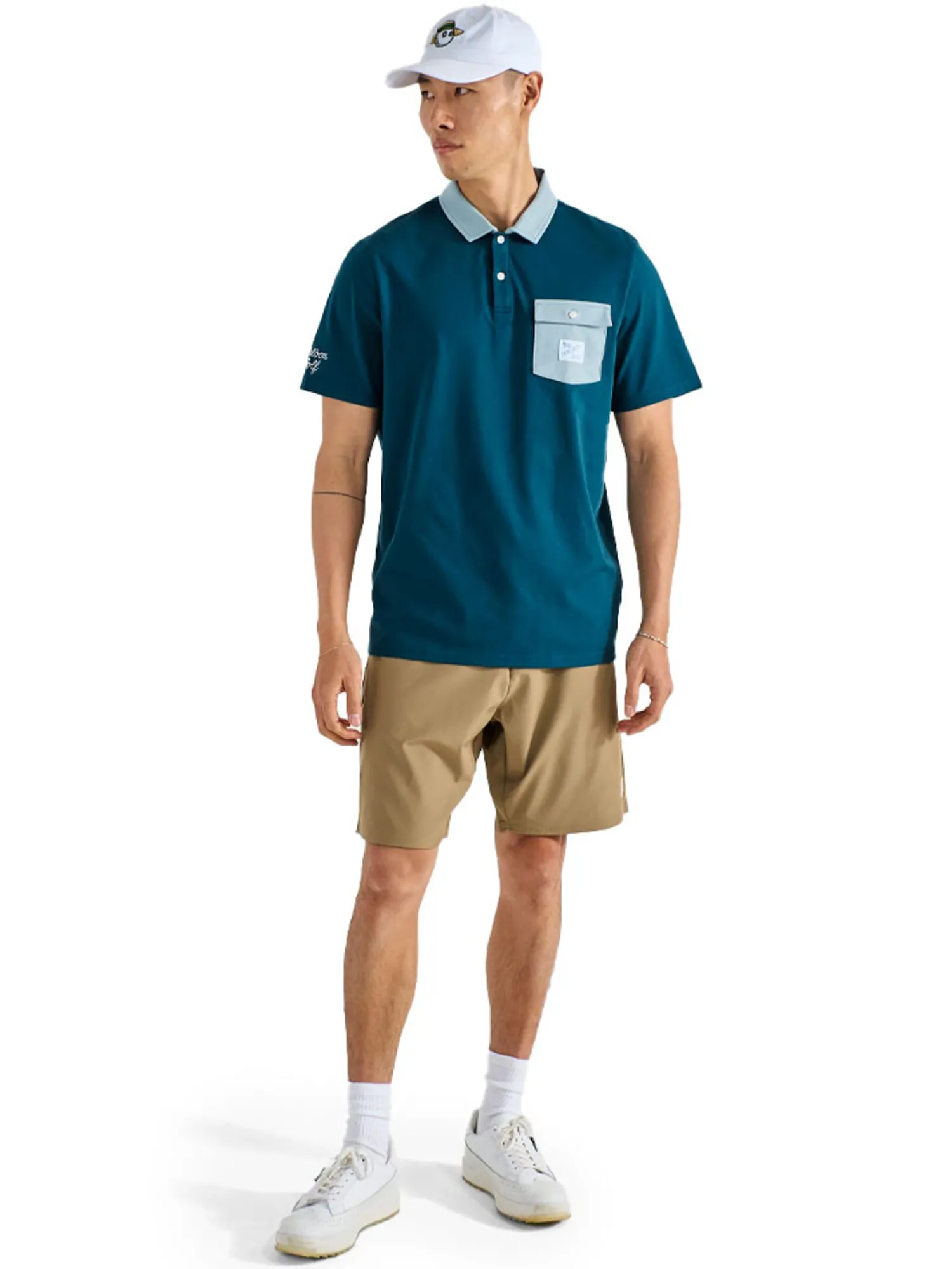 Malbon Shirts|Jovis Solid Polo - Ocean