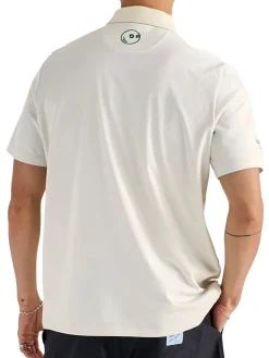 Malbon Shirts|Jovis Solid Polo - Ivory