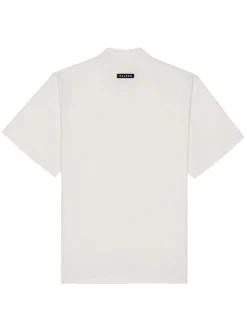 Malbon Shirts|Mare Mockneck Tee - White