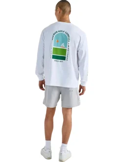 Malbon Shirts|Marina LS Tee - White