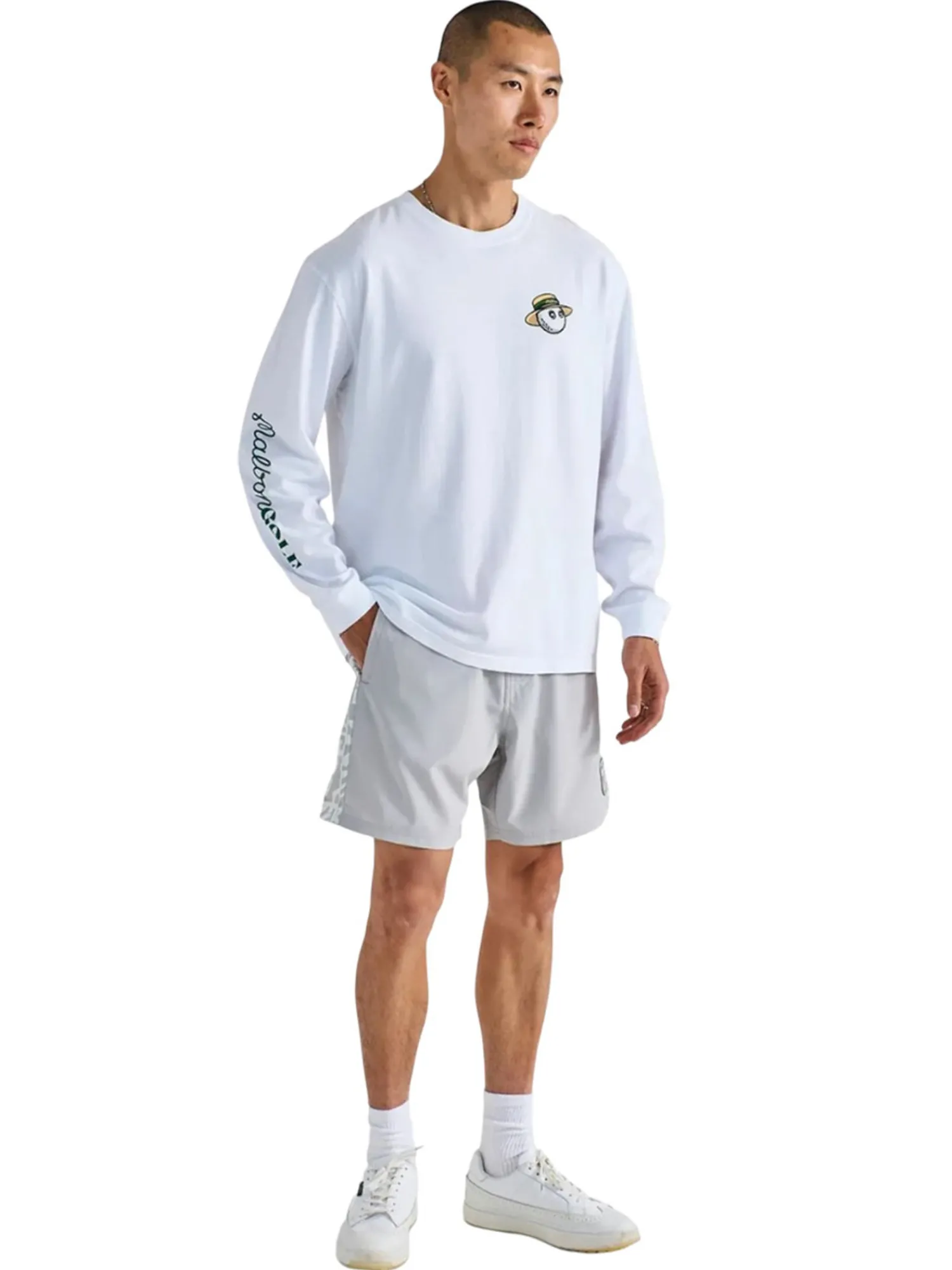 Malbon Shirts|Marina LS Tee - White