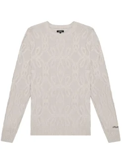 Malbon Jumpers|Monaco Knit Sweater - Ivory