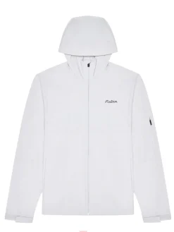 Malbon Jumpers|Performance Full Zip Shell Jacket - White