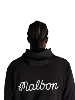 Malbon Jumpers|Performance Full Zip Shell Jacket - Black