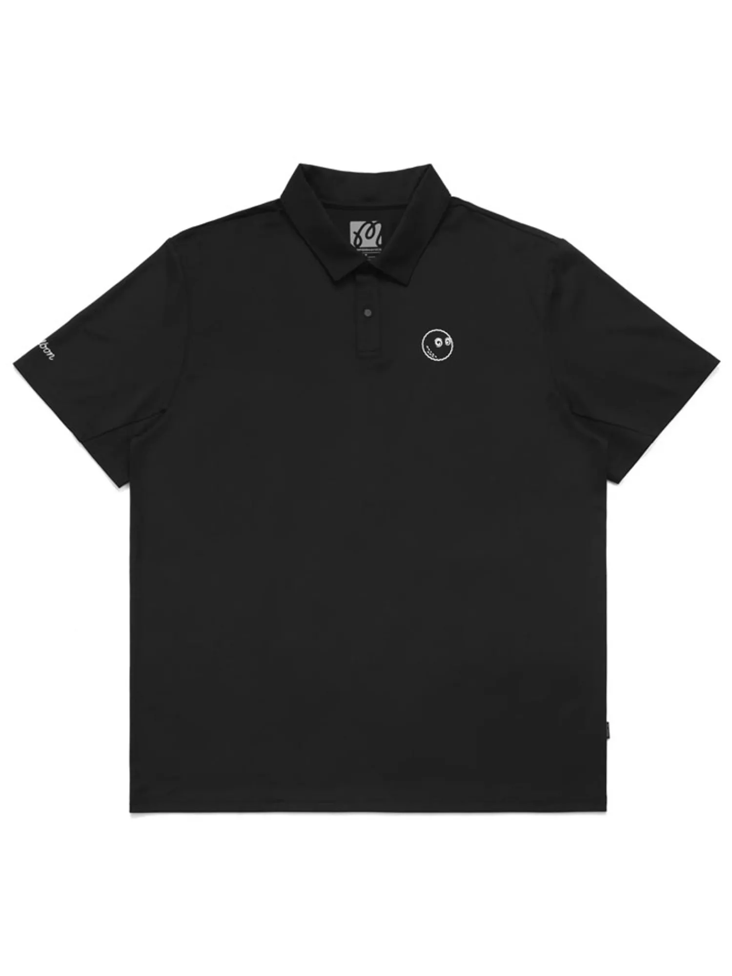 Malbon Shirts|Performance Pique Polo - Black