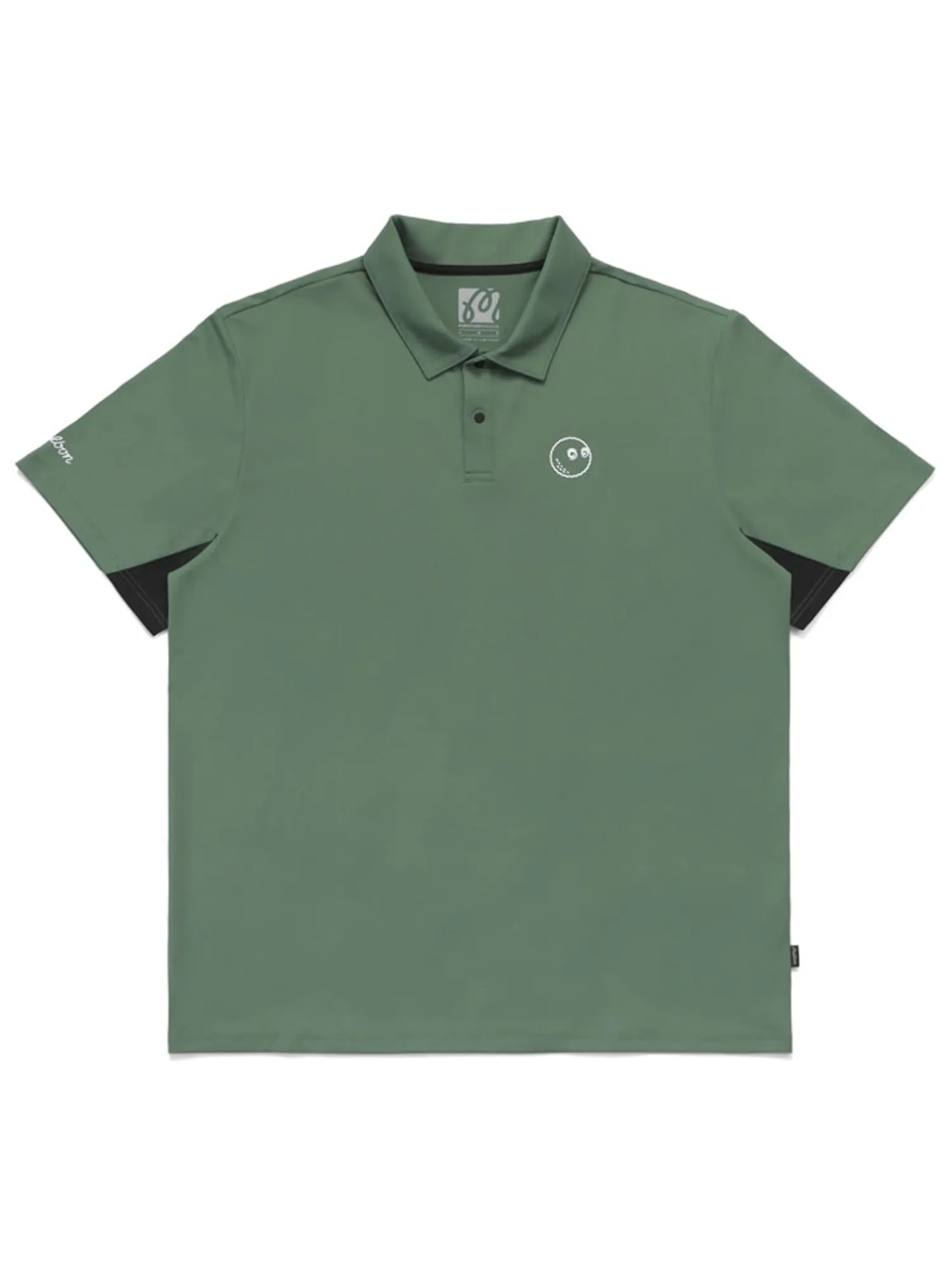 Malbon Shirts|Performance Pique Polo - Forest/Black