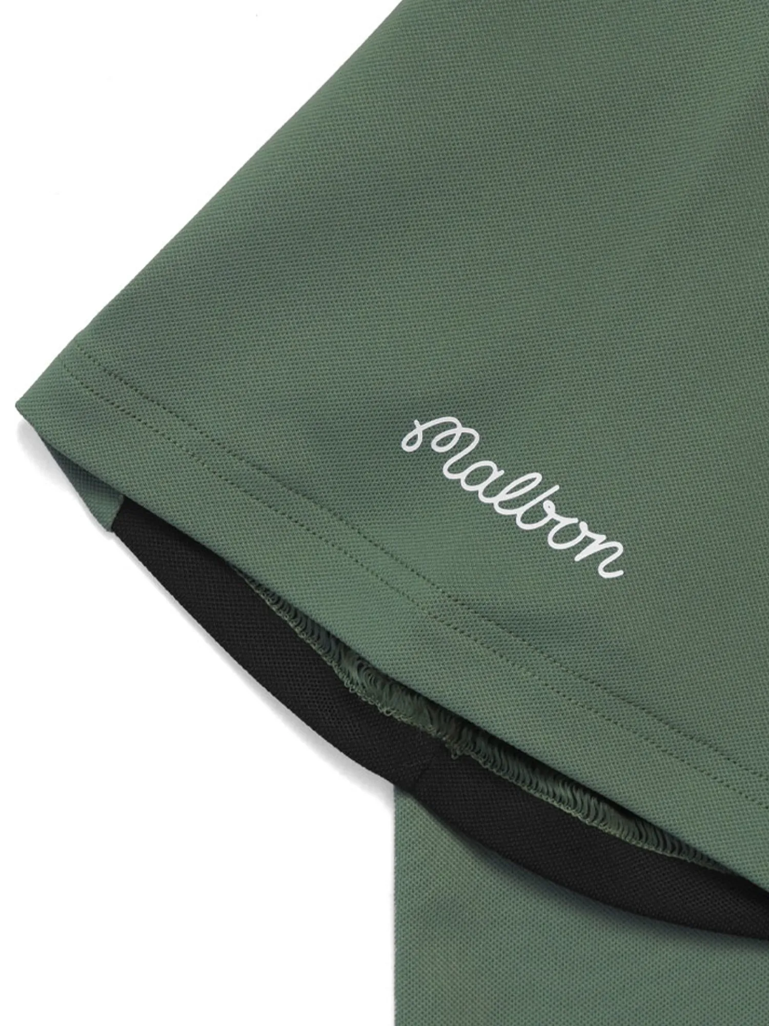 Malbon Shirts|Performance Pique Polo - Forest/Black