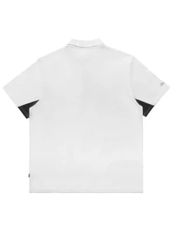 Malbon Shirts|Performance Pique Polo - White/Black
