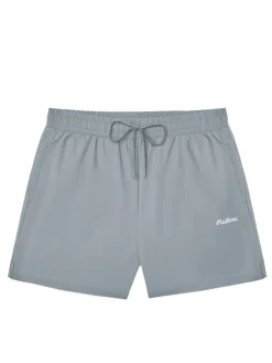 Malbon Shorts|Performance Poly Tech Short - Steel