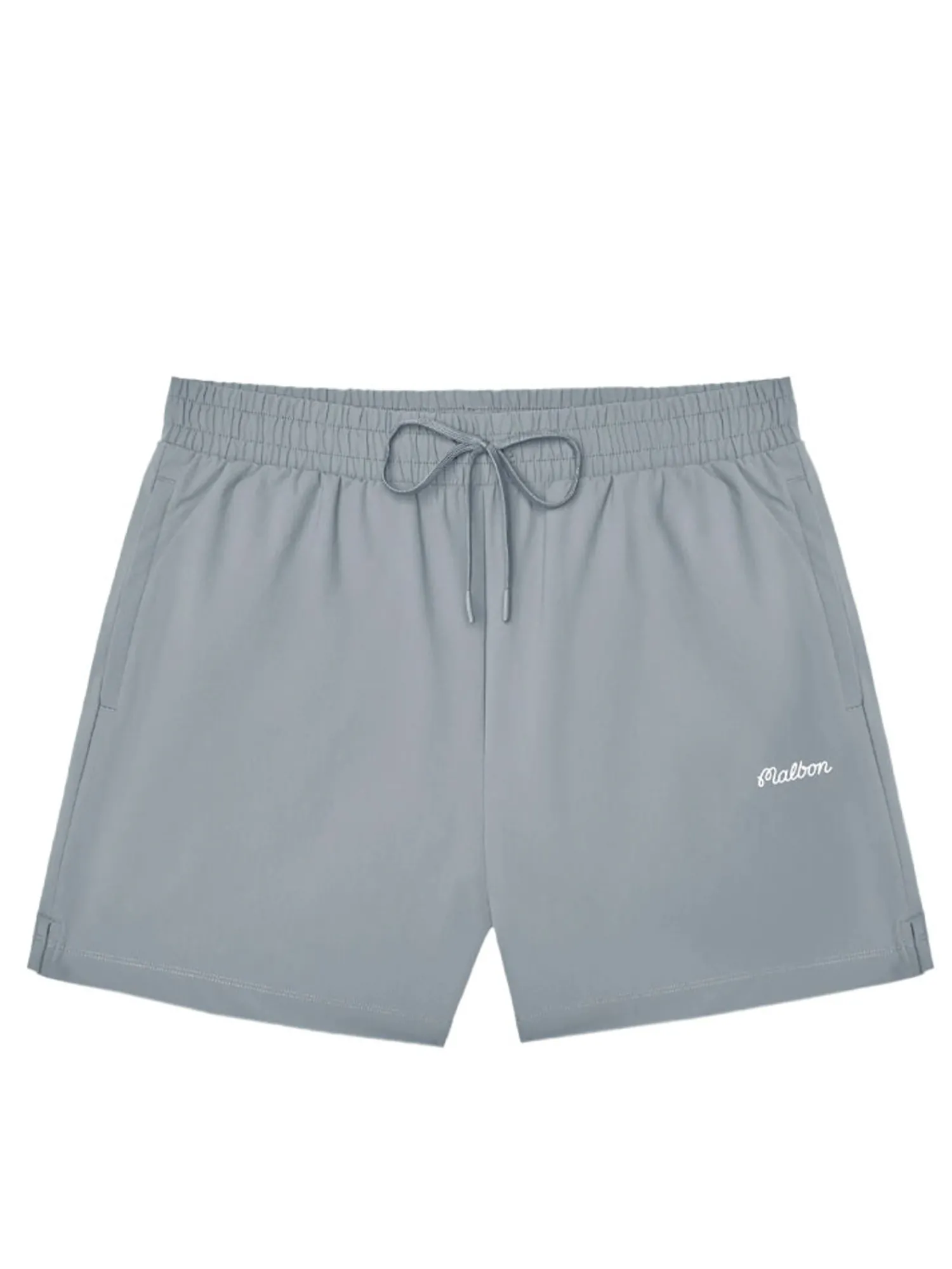 Malbon Shorts|Performance Poly Tech Short - Steel
