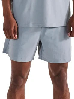 Malbon Shorts|Performance Poly Tech Short - Steel