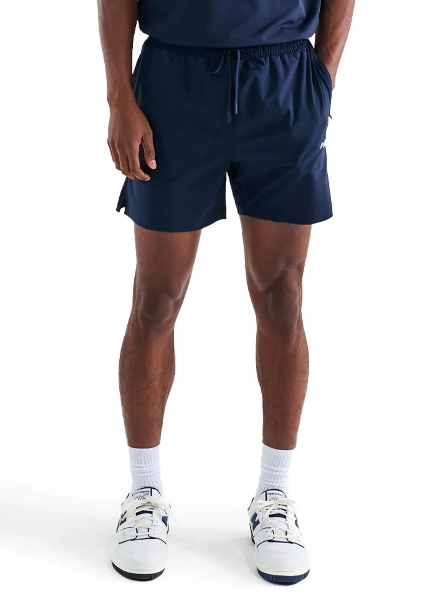 Malbon Shorts|Performance Poly Tech Short - Navy